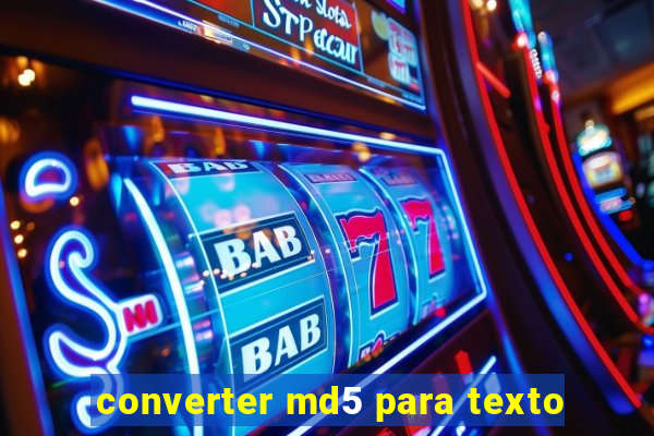 converter md5 para texto